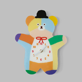 Clock - Balloon Bear