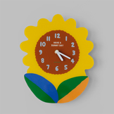 Clock - Sunflower